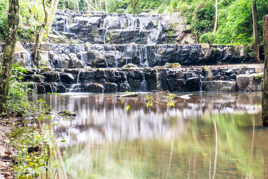 Samlan waterfall at Saraburi province