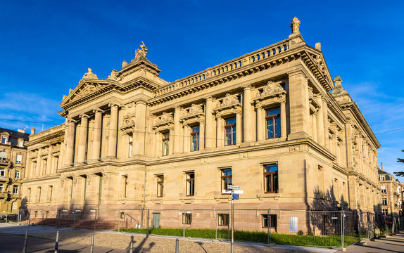 National And University Library Of Strasbourg - Alsace, France