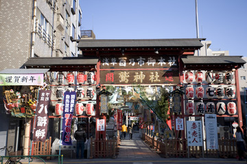 鷲神社,浅草,台東区,東京都,東京,日本,関東地方,関東,神社,初詣,正月,お正月,新年,1月,1月,冬,新春,迎春,謹賀新年,