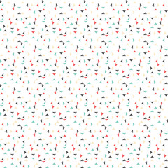 A seamless triangular vector pattern