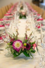 Festive table settings