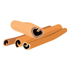 Cinnamon stick vector