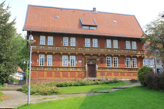 Alfeld/Leine: Ber&uuml;hmte alte Lateinschule (Niedersachsen)