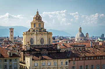 Fototapeta na wymiar Turin (Torino), Church of San Lorenzo
