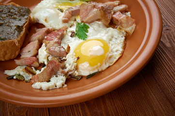 European country breakfast