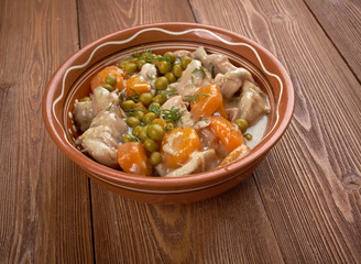 calf's fricassee