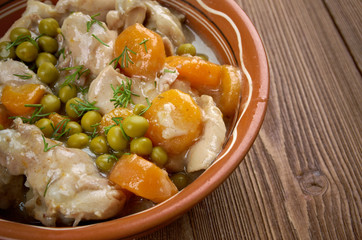 calf's fricassee