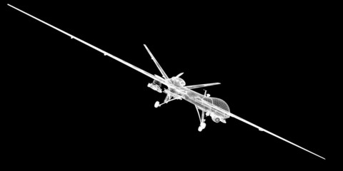 Fototapeta na wymiar Unmanned Aerial Vehicle (UAV)