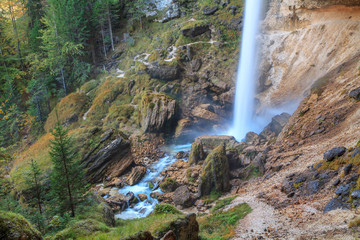 Waterfall in the Triglav valley © rolandbarat
