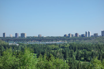North Saskatchewan River in Edmonton