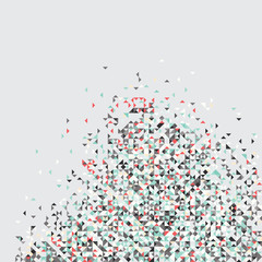 Abstract Pixel Background