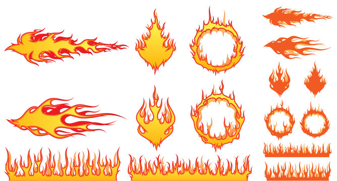 Set of Fire Elements