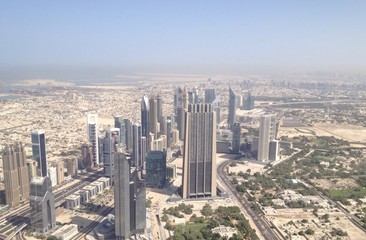 Fototapeta na wymiar Skyline Dubai