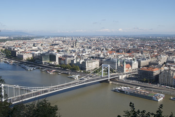 Aerial view of Budapest