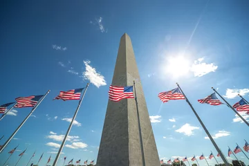 Photo sur Plexiglas Lieux américains Washington Monument in Washington D.C.