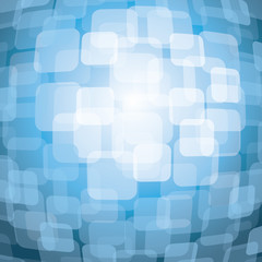 3D Warped Squares Background