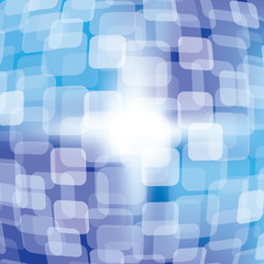 3D Warped Squares Background