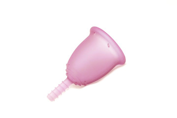 Coupe menstruelle rose