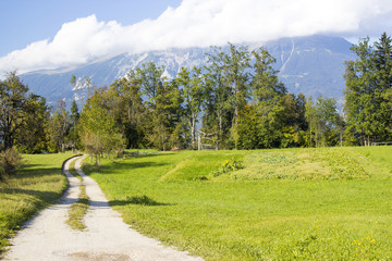 Julian Alps -  panorama around lake Bled, Slovenia