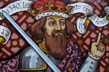 Fresco en Tordesillas