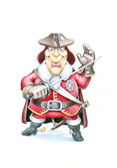 Chevalier with saber