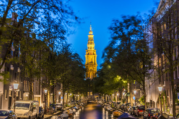 Obraz premium Zuiderkerk in Amsterdam, Netherlands.