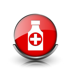 Pills bottle  icon
