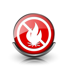 Fire forbidden icon
