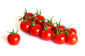 Red cherry tomatoes