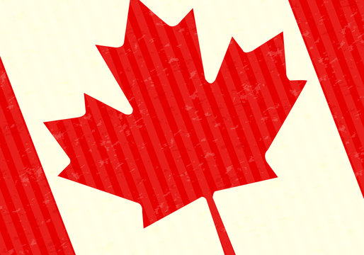 Maple Leaf Canada Flag