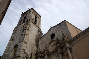 Fototapeta na wymiar église Saint Sauveur de La Rochelle