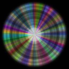 Obraz premium Color disc generated hires texture