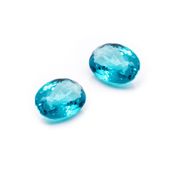Two semiprecious stones