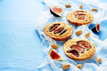 tartlets with Fig and almond cream (Frangipane)