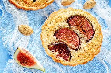 tartlets with Fig and almond cream (Frangipane)