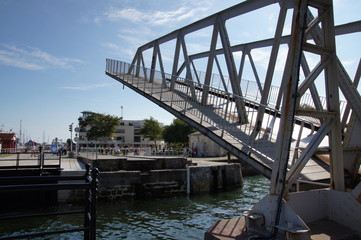 Pont Levant du Gabut - La Rochelle