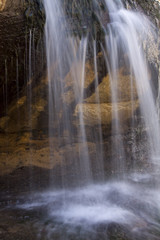 Obraz na płótnie Canvas Waterfall Closeup