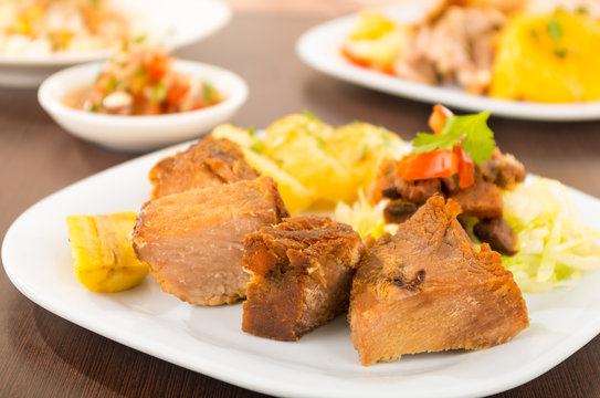 fritada fried pork traditional ecuadorian food