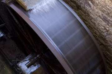 Printed kitchen splashbacks Mills Mill Waterwheel