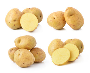 potato isolated on white background