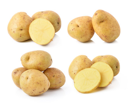 Potato Isolated On White Background