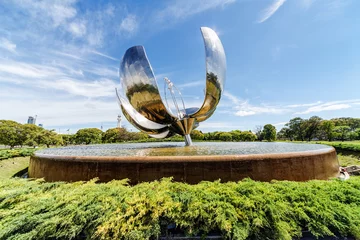 Foto auf Acrylglas Buenos Aires Floralis Generica Skulptur