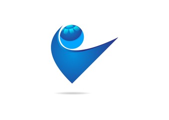 Icon, logo, business