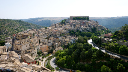 Fototapeta na wymiar Panorama von Ragusa