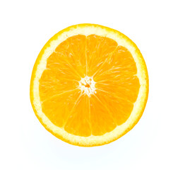 Orange isolated on white