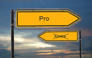 Strassenschild 18 - Pro