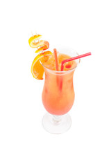 Orange dollar cocktail