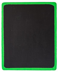 Fototapeta premium Black board isolated on white background