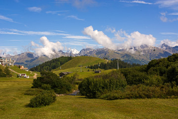 Obraz premium Serfaus Tirol