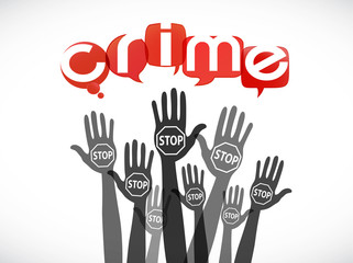 groupe mains : stop crime
